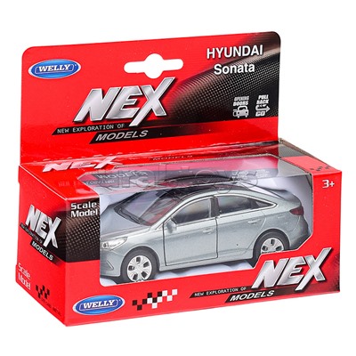 Машинка 1:38 Hyundai Sonata, пруж. мех., цвет в асс.