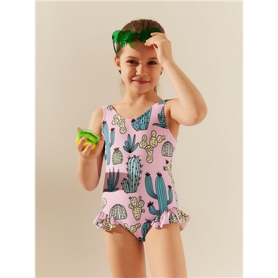 Купальник слитный детский MINAKU, рост 128-134 см
