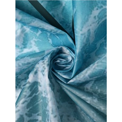 Штора для ванной «Этель» Waves, 145×180 см