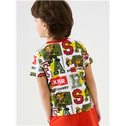 Фуфайка трикотажная для мальчиков (футболка)