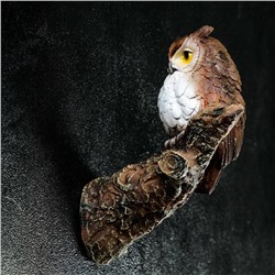 Подвесной декор из полистоуна «Филин на сучке», 20×9×14.5 см