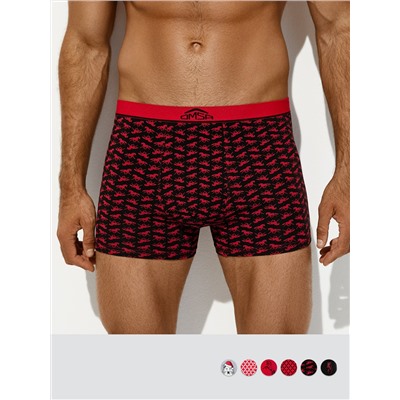 Omsa Трусы OmU 1234-25B New Year Боксеры муж. с откр.резинкой, CO