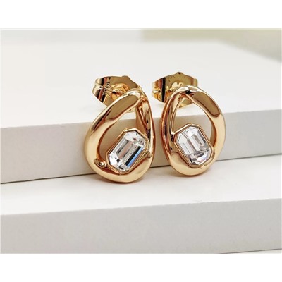 Серьги с кристаллами Swarovski