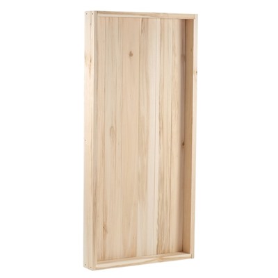 Дверь для бани и сауны, коробка 170×80 см, деревянная, на клиньях, массив, «Добропаровъ»