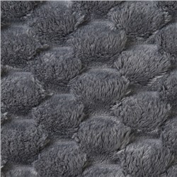 Коврик для ванной Этель «Ромбы», 40×60 см, серый