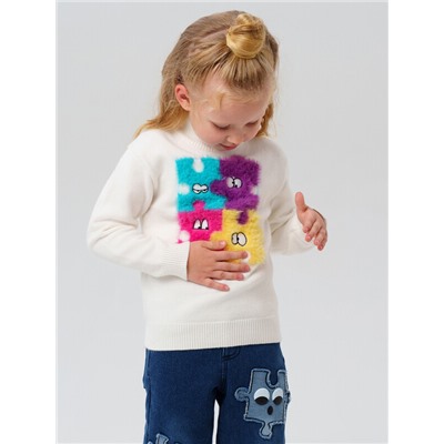 Свитер трикотажный для девочек