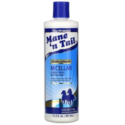 Mane 'n Tail, Micellar Conditioner, Biotin Infused, Coconut Oil, 11.2 fl oz (331 ml)