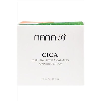 Nana-B Ампульный крем для лица успокаивающий с экстрактом центеллы / Cica Essential Hydra Calming Ampoule Cream, 70 мл KRISTALLER, 1118641