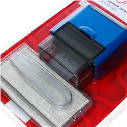 Штамп автоматический самонаборный COLOP Printer С30-SET Compact, 5 строк, 2 кассы, синий