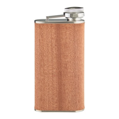 Фляжка Мастер К, 270 мл, подарочная, армейская, 9 oz, нержавеющая сталь, коричневая