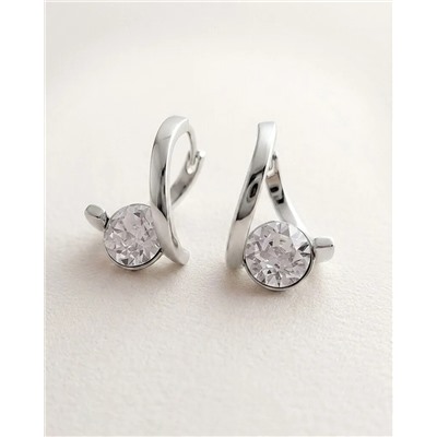 Серьги с кристаллами Swarovski