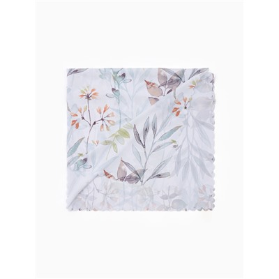 Скатерть «Доляна. Акварельные листья», 145×110 см, 100% п/э