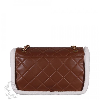 Сумка женская кожаная 8639VG brown Vitelli Grassi