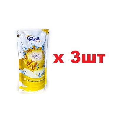 Кондиционер для белья Sion 1л Exotic 3шт