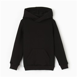 Толстовка детская, рост 92 см, чёрная