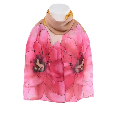 Шарф 1022 Цветы