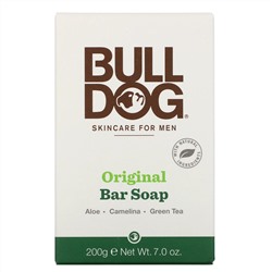Bulldog Skincare For Men, Bar Soap, Original, 7.0 oz (200 g)