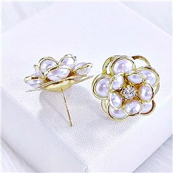 Акц -12% Серьги-пуссеты на гвоздиках арт. 13 2882 (id 273037)