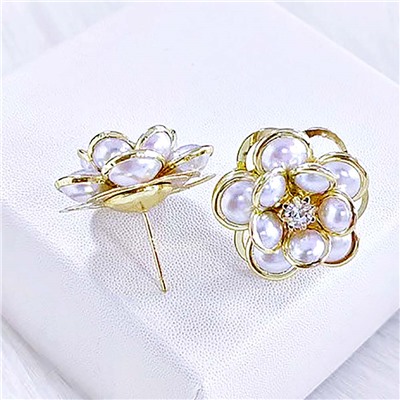 Серьги-пуссеты на гвоздиках арт. 13 2882 (id 273037)