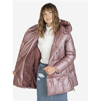 398905/04-01 роз Пуховик женский (XS-L)/4