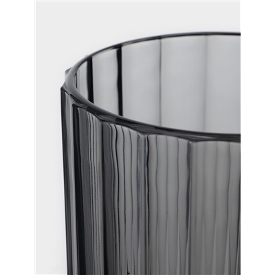 УЦЕНКА Стакан низкий «Мистерия» графит 250 мл, 5 шт.