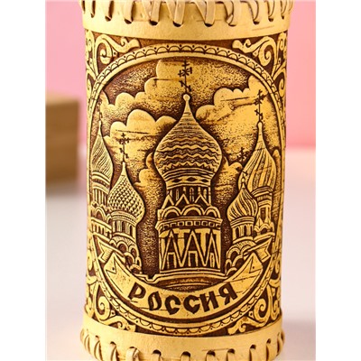 Туес «Россия», банка для хранения, береста