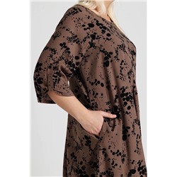 Платье  6168/01/Коричневый