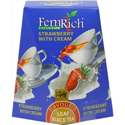 FemRich. Fruit Collection. Strawberry Cream 100 гр. карт.упаковка