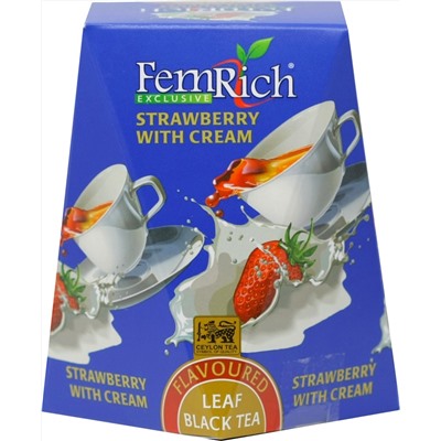 FemRich. Fruit Collection. Strawberry Cream 100 гр. карт.упаковка