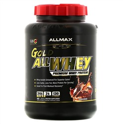 ALLMAX Nutrition, Gold AllWhey, сывороточный протеин премиального качества, шоколад, 2,27 кг (5 фунтов)