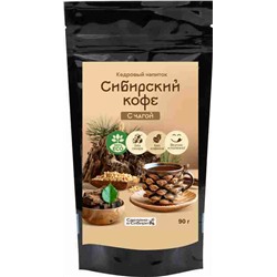 Кедровый напиток Сибирский кофе с ЧАГОЙ / 90 г / дой пак / Сам бы ел