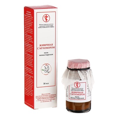 Мазь «Солох аул» Живичная с Мухомором, 30 мл