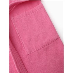 Халат женский «Этель», размер 46-48, хлопок 100%, розовый