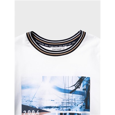 Комплект трикотажный для мужчин: фуфайка (футболка), шорты