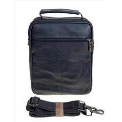 Сумка мужская из натуральной кожи, цвет черный