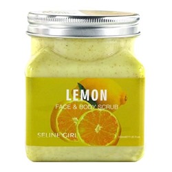 Скраб для лица и тела Seline Girl Lemon Essence Face&Body Scrub
