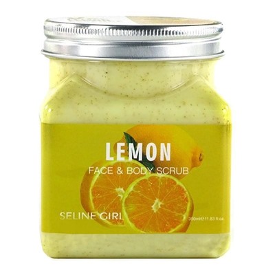 Скраб для лица и тела Seline Girl Lemon Essence Face&Body Scrub