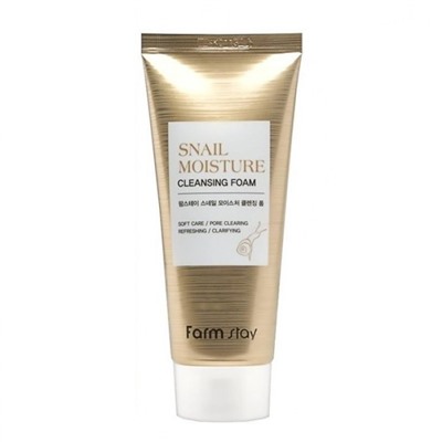 Пенка для умывания Farm Stay Snail Moisture Cleansing Foam
