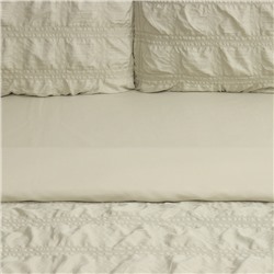 Постельное бельё 1.5-спальное LoveLife Texture: green, микрофибра