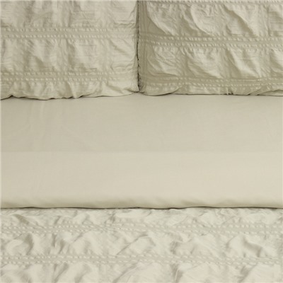 Постельное бельё 1.5-спальное LoveLife Texture: green, микрофибра