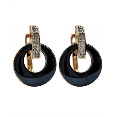 Серьги с керамикой