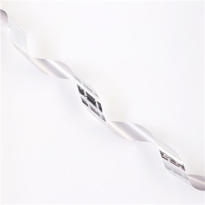 Лента для декора и подарков новогодняя, «С рождеством», серебро, 2 см × 50 м