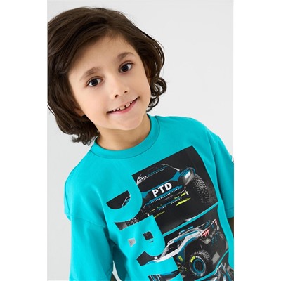 Комплект трикотажный для мальчиков: фуфайка (футболка), шорты PLAYTODAY, 1239626