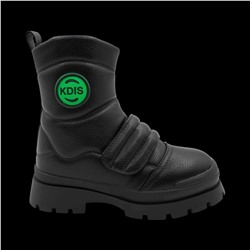 Сапоги на меху GW16-1 черные