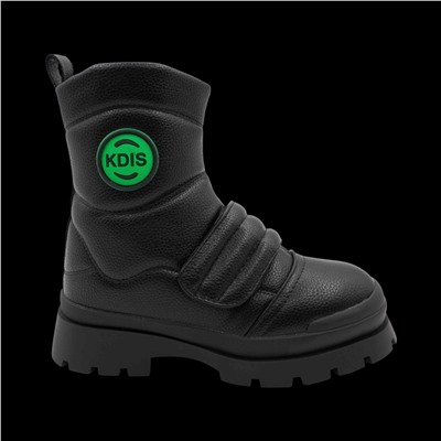 Сапоги на меху GW16-1 черные