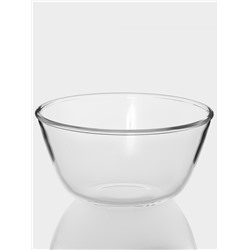 Салатник Доляна Simple, 1.45 л, 19×9.5 см, стекло, прозрачный