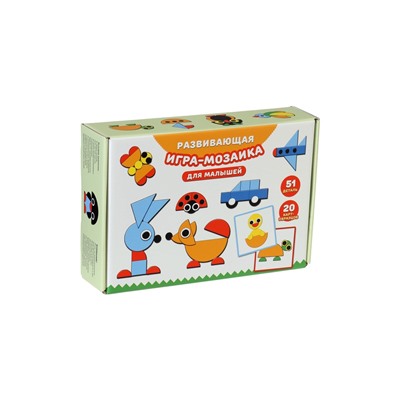 Мозаика для малышей, развивающая геометрическая игра