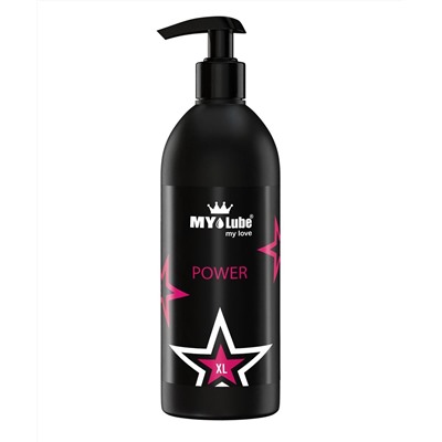 Возбуждающая гель-смазка на водной основе MyLube POWER XL - 500 мл.