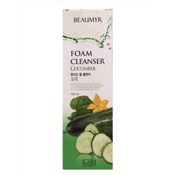BEAUMYR Пенка для умывания с экстрактом огурца / Cucumber Foam Cleansing, 180 мл