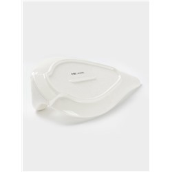 Блюдо Magistro «Лебедь», 34×19 см, фарфор, белое